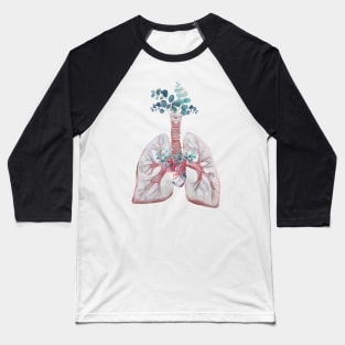 Floral Lungs	Living that Nurse Life Baseball T-Shirt